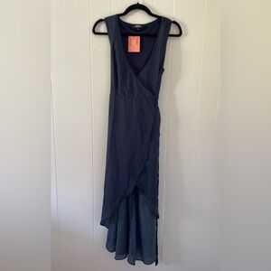 Lulus High-Low Wrap Dress